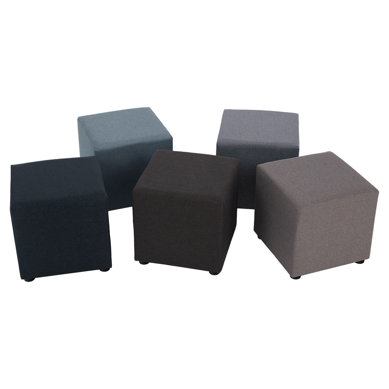 Casa si Gradina - Mobilier - Scaune si fotolii - Tabureti - Taburet, tesatura Twist, gri inchis, REGOR - Infinity.ro