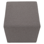 Casa si Gradina - Mobilier - Scaune si fotolii - Tabureti - Taburet, tesatura Twist, gri-bej Taupe, REGOR - Infinity.ro