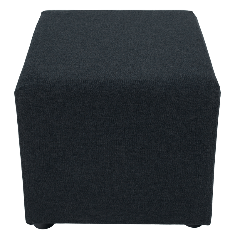 Casa si Gradina - Mobilier - Scaune si fotolii - Tabureti - Taburet, tesatura Twist, gri inchis, REGOR - Infinity.ro