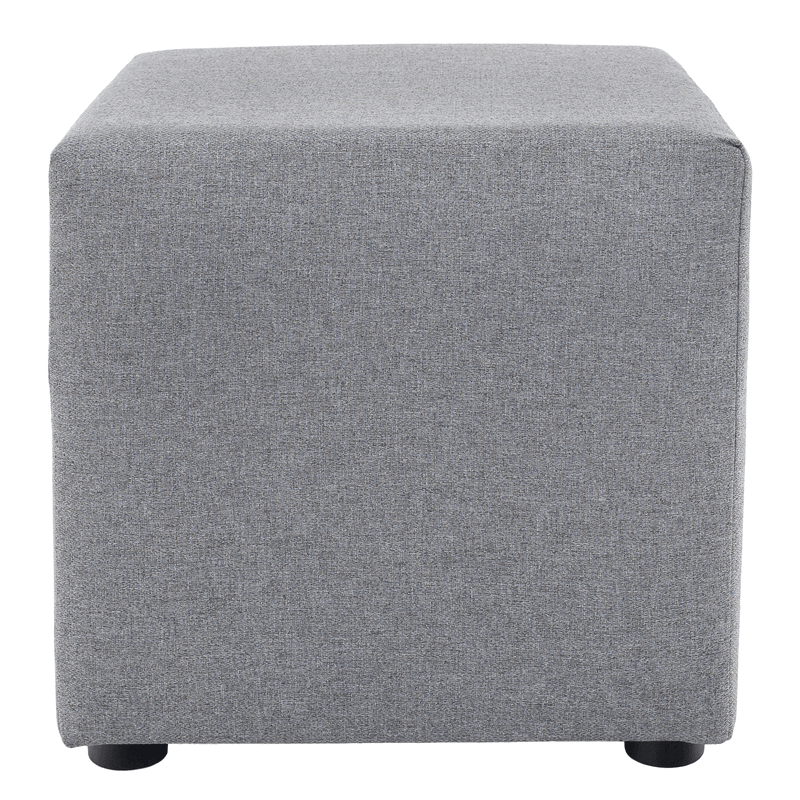 Casa si Gradina - Mobilier - Scaune si fotolii - Tabureti - Taburet, tesatura Twist, gri, REGOR - Infinity.ro