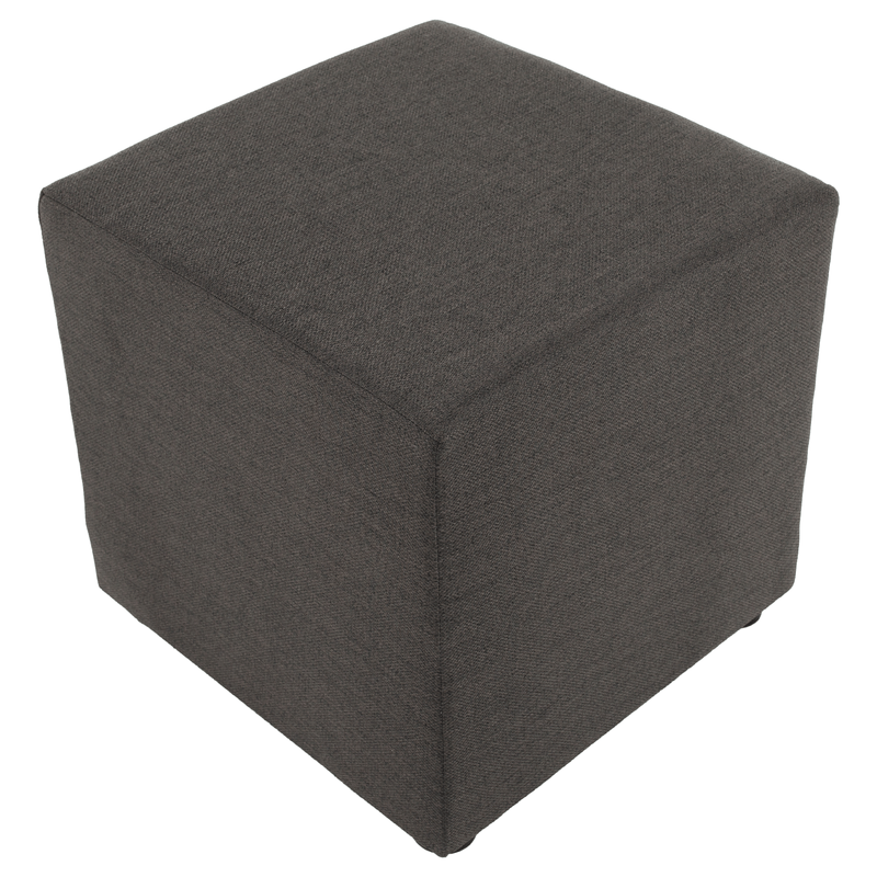 Casa si Gradina - Mobilier - Scaune si fotolii - Tabureti - Taburet, tesatura Twist, gri-maro, REGOR - Infinity.ro