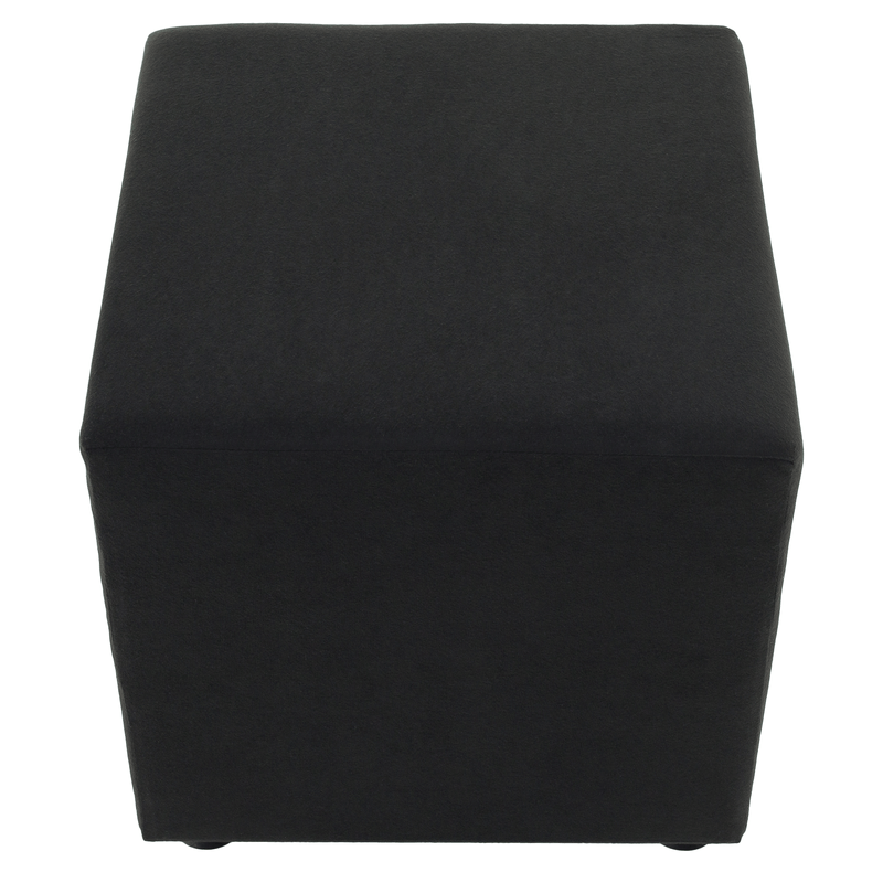 Casa si Gradina - Mobilier - Scaune si fotolii - Tabureti - Taburet, material Alova, negru, REGOR - Infinity.ro