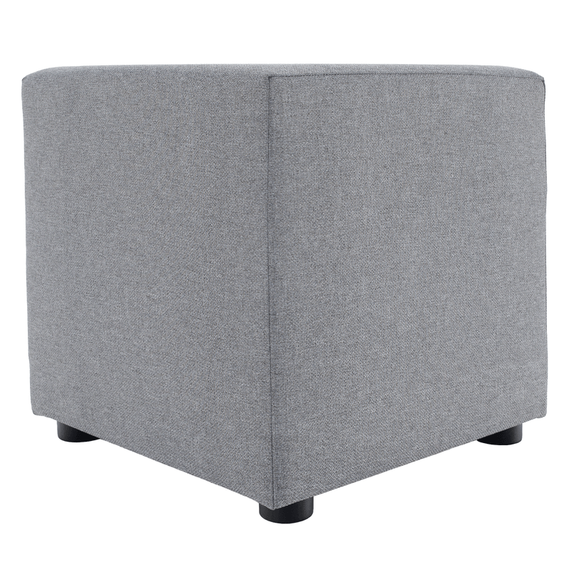 Casa si Gradina - Mobilier - Scaune si fotolii - Tabureti - Taburet, tesatura Twist, gri, REGOR - Infinity.ro