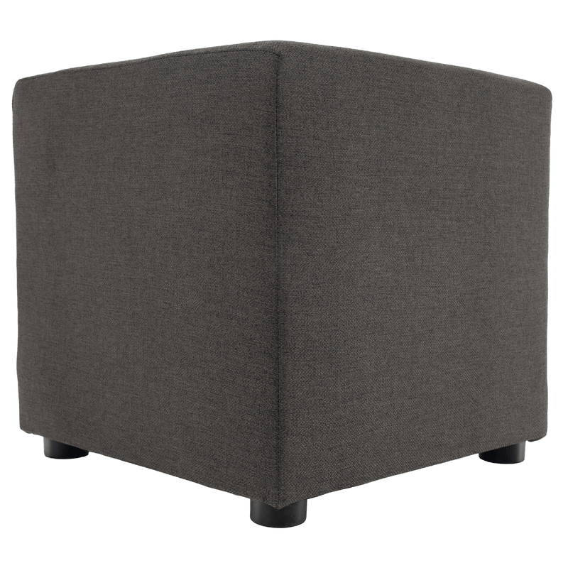 Casa si Gradina - Mobilier - Scaune si fotolii - Tabureti - Taburet, tesatura Twist, gri-maro, REGOR - Infinity.ro
