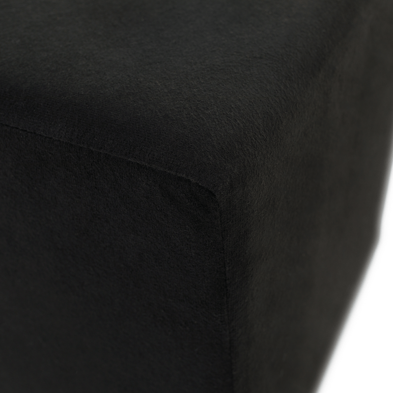Casa si Gradina - Mobilier - Scaune si fotolii - Tabureti - Taburet, material Alova, negru, REGOR - Infinity.ro