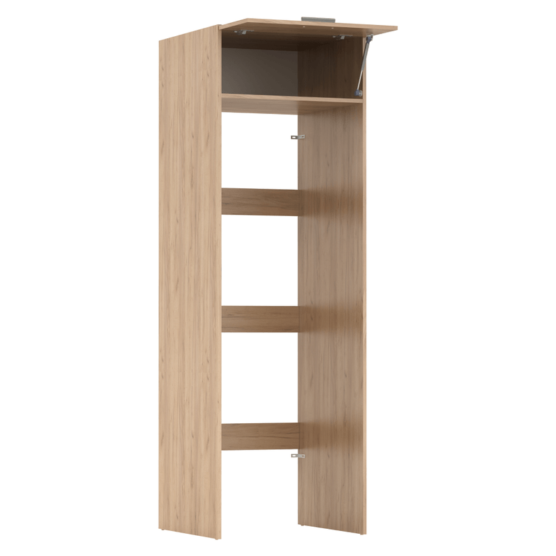 Casa si Gradina - Mobilier - Mobilier baie - Corpuri baie - Dulap deasupra masinii de spalat si uscator, stejar artisan, JERGI - Infinity.ro