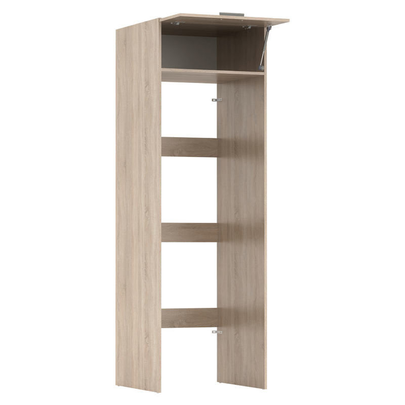 Casa si Gradina - Mobilier - Mobilier baie - Corpuri baie - Dulap deasupra masinii de spalat si uscator, stejar sonoma, JERGI - Infinity.ro