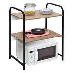 Casa si Gradina - Mobilier - Biblioteci si rafturi - Rafturi - Raft, negru/maro, BAYAN - Infinity.ro