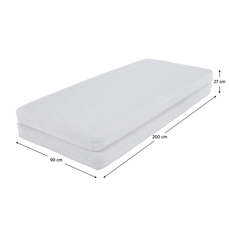 Casa si Gradina - Mobilier - Saltele si somiere - Saltele - Saltea pliabila cu doua fete, 90/90x200, MELK - Infinity.ro