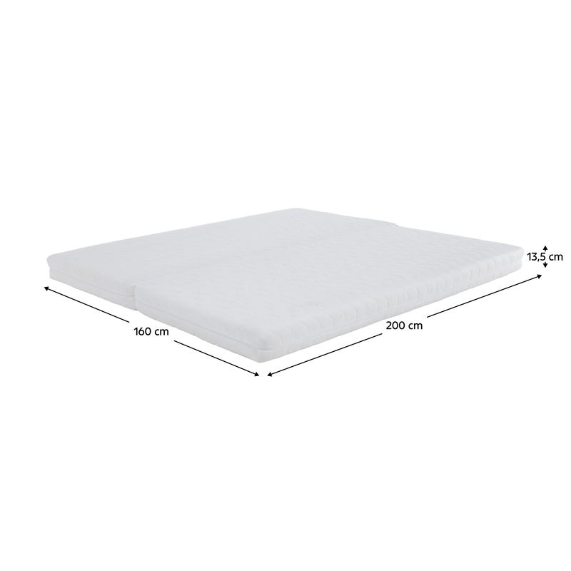 Casa si Gradina - Mobilier - Saltele si somiere - Saltele - Saltea pliabila cu doua fete, 80/80x200, MELK - Infinity.ro