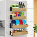 Casa si Gradina - Mobilier - Biblioteci si rafturi - Rafturi - Polite, 4 buc, maro/negru, ZOBER TYP 1 - Infinity.ro