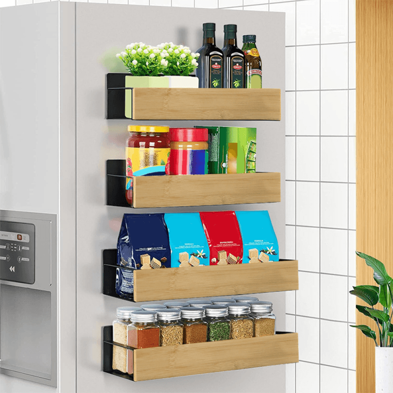 Casa si Gradina - Mobilier - Biblioteci si rafturi - Rafturi - Polite, 4 buc, maro/negru, ZOBER TYP 1 - Infinity.ro