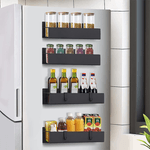 Casa si Gradina - Mobilier - Biblioteci si rafturi - Rafturi - Polite, 4 buc, negru, ZOBER TYP 2 - Infinity.ro