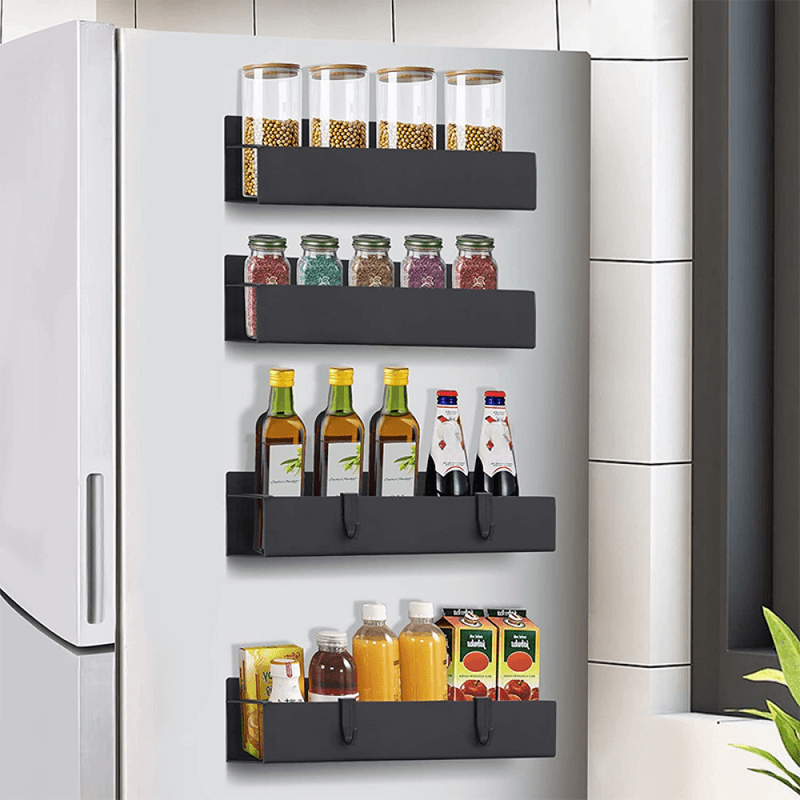 Casa si Gradina - Mobilier - Biblioteci si rafturi - Rafturi - Polite, 4 buc, negru, ZOBER TYP 2 - Infinity.ro