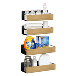 Casa si Gradina - Mobilier - Biblioteci si rafturi - Rafturi - Polite, 4 buc, maro/negru, ZOBER TYP 1 - Infinity.ro
