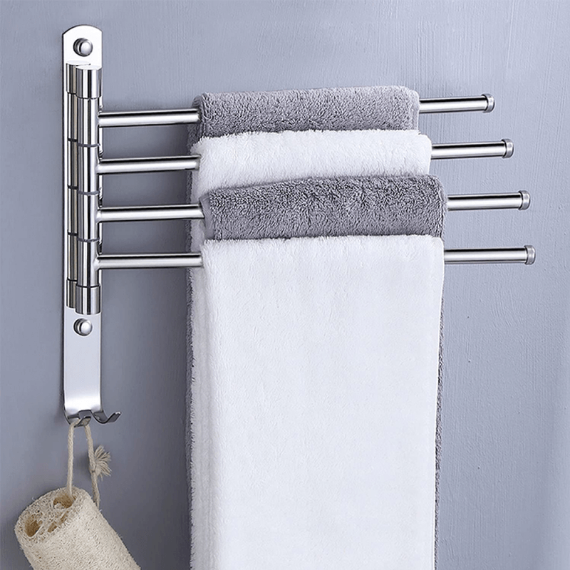 Casa si Gradina - Sanitare - Suporturi si accesorii baie - Suporturi baie - Suport prosop, argintiu, HOLDER - Infinity.ro