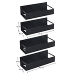 Casa si Gradina - Mobilier - Biblioteci si rafturi - Rafturi - Polite, 4 buc, negru, ZOBER TYP 2 - Infinity.ro