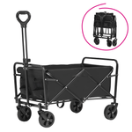Casa si Gradina - Constructii - Depozitare, transport si protectie - Echipamente pentru transport si ridicat - Carucior de gradina, pliabil, negru, KARIL - Infinity.ro