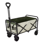 Casa si Gradina - Constructii - Depozitare, transport si protectie - Echipamente pentru transport si ridicat - Carucior de gradina, pliabil, bej/verde/negru, KARIL - Infinity.ro