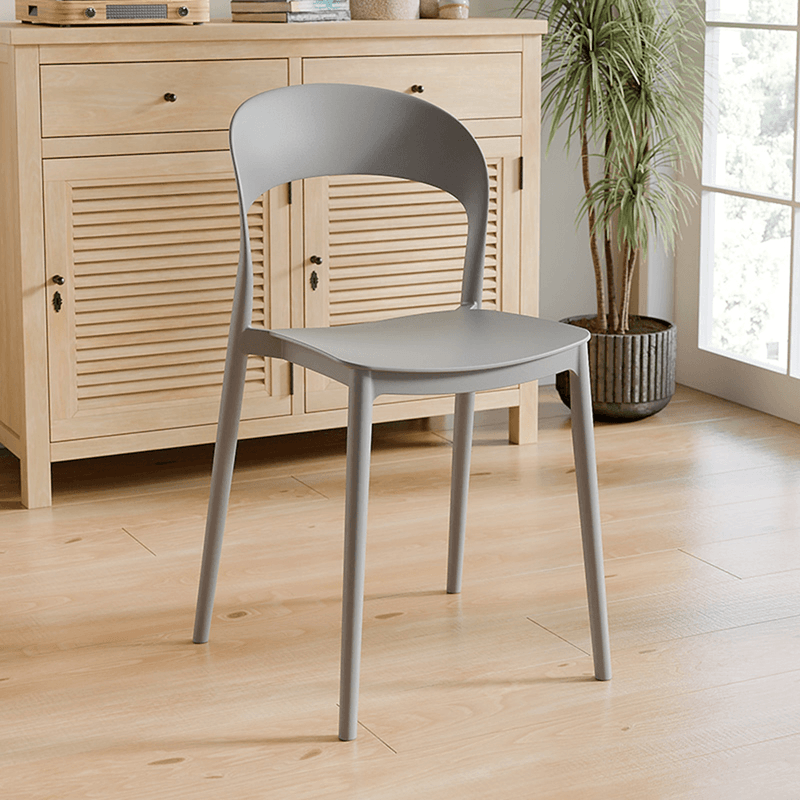 Casa si Gradina - Mobilier - Scaune si fotolii - Scaune - Scaun stivuibil, gri, RADANA NEW - Infinity.ro