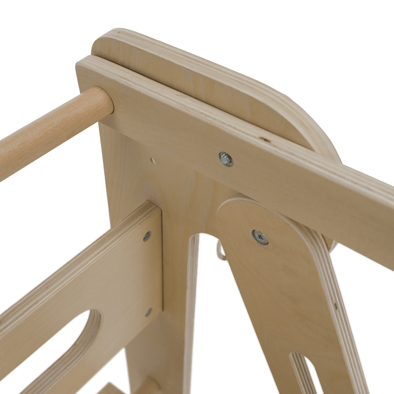 Casa si Gradina - Mobilier - Mobilier copii - Mobilier camera copiilor - Turnul de invatare pliabil Montessori, natural, URIAN - Infinity.ro