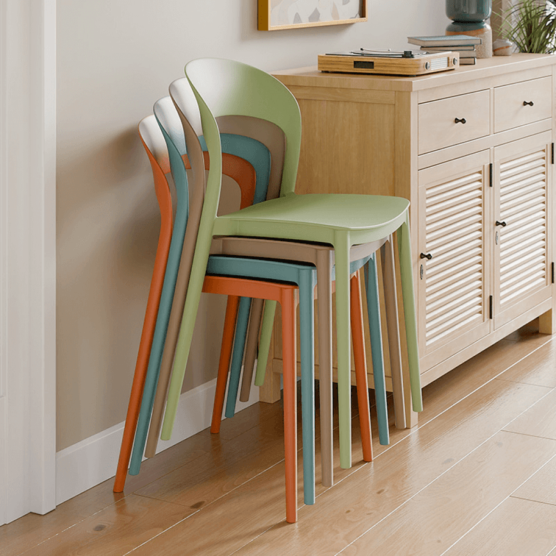 Casa si Gradina - Mobilier - Scaune si fotolii - Scaune - Scaun stivuibil, verde, RADANA NEW - Infinity.ro