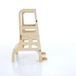 Casa si Gradina - Mobilier - Mobilier copii - Mobilier camera copiilor - Turnul de invatare Montessori 3in1 cu tabla, natural, MAGAN - Infinity.ro