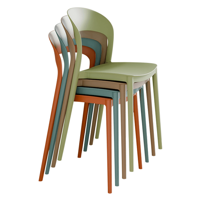 Casa si Gradina - Mobilier - Scaune si fotolii - Scaune - Scaun stivuibil, verde, RADANA NEW - Infinity.ro