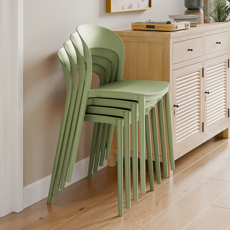 Casa si Gradina - Mobilier - Scaune si fotolii - Scaune - Scaun stivuibil, verde, RADANA NEW - Infinity.ro