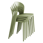 Casa si Gradina - Mobilier - Scaune si fotolii - Scaune - Scaun stivuibil, verde, RADANA NEW - Infinity.ro