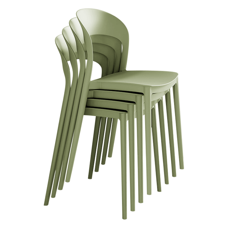 Casa si Gradina - Mobilier - Scaune si fotolii - Scaune - Scaun stivuibil, verde, RADANA NEW - Infinity.ro