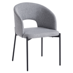 Casa si Gradina - Mobilier - Scaune si fotolii - Scaune - Scaun pentru sufragerie, gri/neagra, LONKA - Infinity.ro