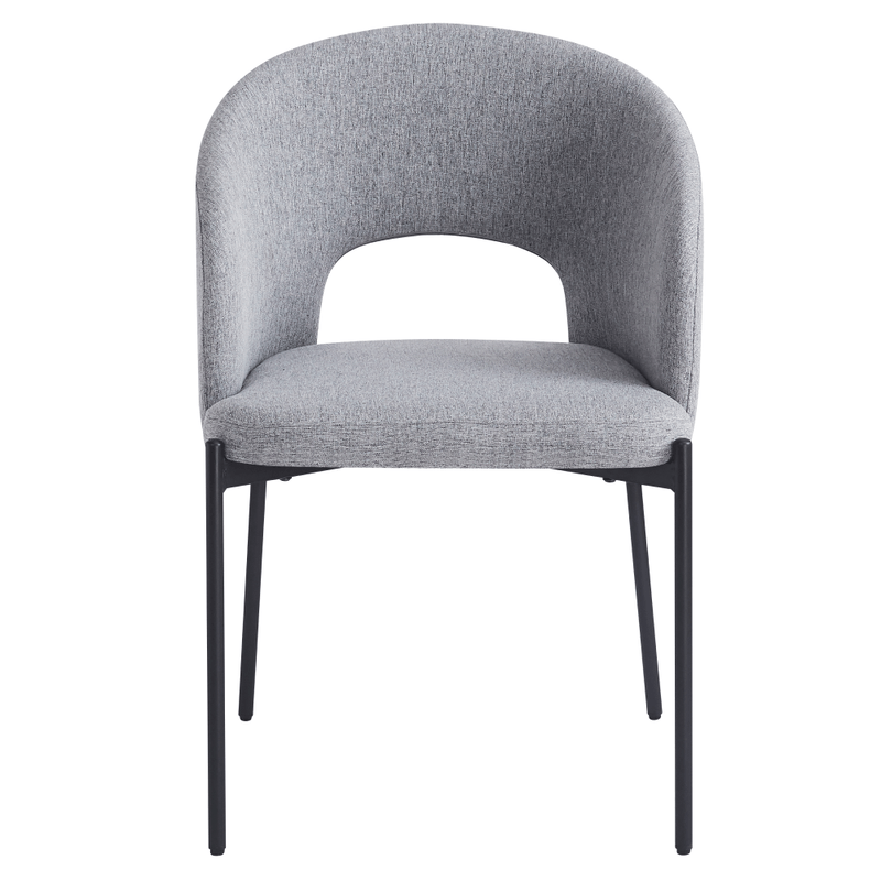 Casa si Gradina - Mobilier - Scaune si fotolii - Scaune - Scaun pentru sufragerie, gri/neagra, LONKA - Infinity.ro