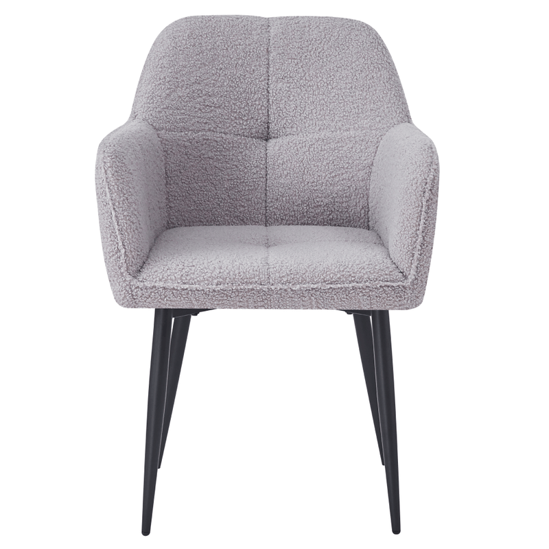 Casa si Gradina - Mobilier - Scaune si fotolii - Scaune - Fotoliu pentru sufragerie, gri/neagra, SENER - Infinity.ro