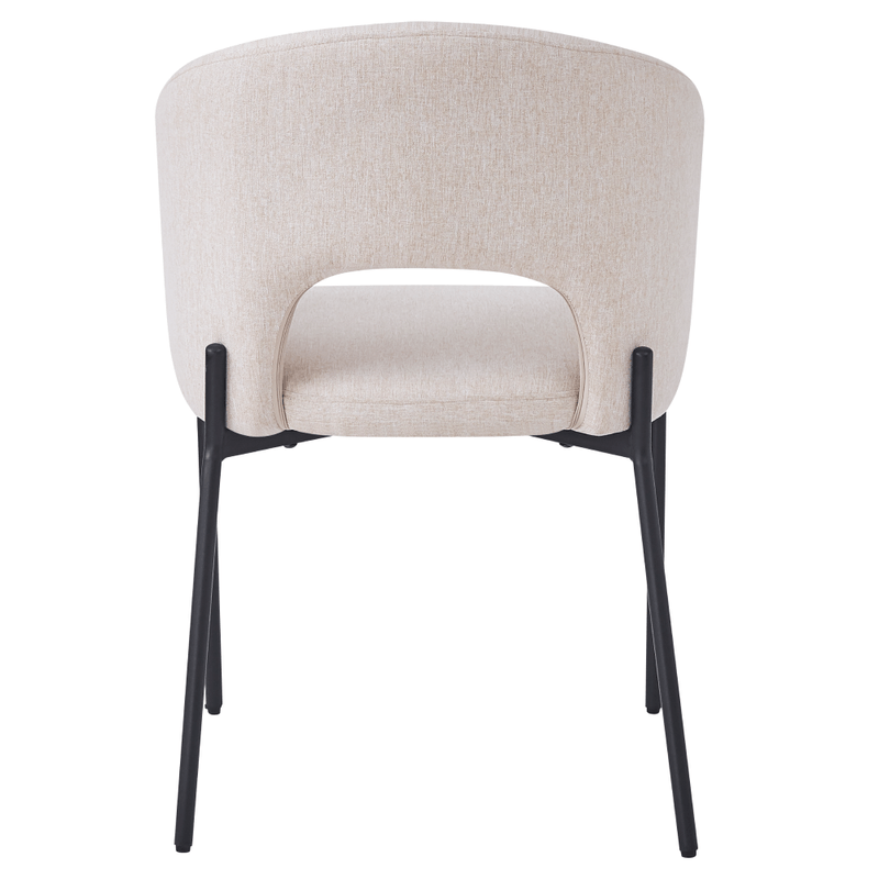Casa si Gradina - Mobilier - Scaune si fotolii - Scaune - Scaun pentru sufragerie, bej/negru, LONKA - Infinity.ro