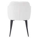 Casa si Gradina - Mobilier - Scaune si fotolii - Scaune - Fotoliu pentru sufragerie, alb/negru, SENER - Infinity.ro