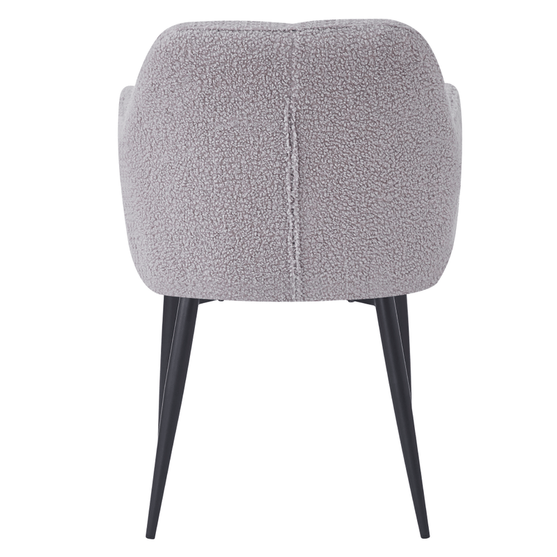 Casa si Gradina - Mobilier - Scaune si fotolii - Scaune - Fotoliu pentru sufragerie, gri/neagra, SENER - Infinity.ro