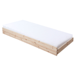 Casa si Gradina - Mobilier - Paturi si accesorii - Accesorii paturi - Pat suplimentar cu somiera, 90x195, molid, BENY - Infinity.ro