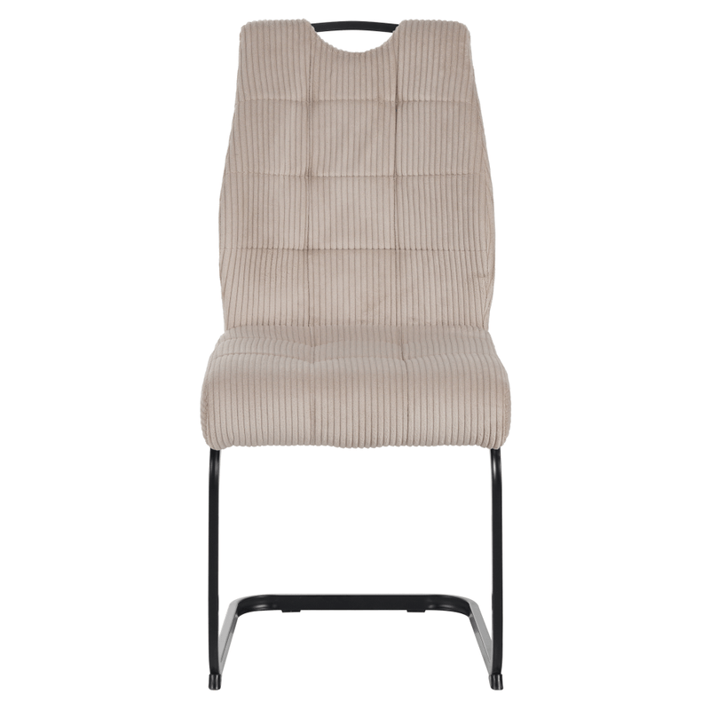 Casa si Gradina - Mobilier - Scaune si fotolii - Scaune - Scaun pentru sufragerie, maro-gri Taupe/neagra, KELMA - Infinity.ro