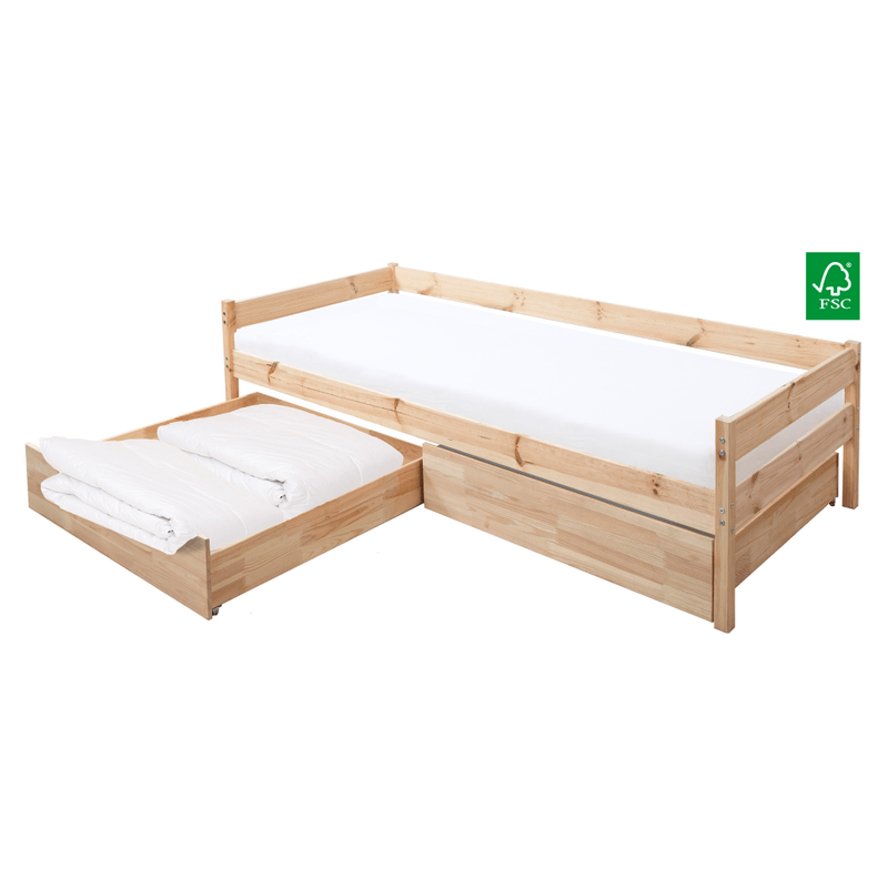 Casa si Gradina - Mobilier - Paturi si accesorii - Accesorii paturi - Spatiu de depozitare sub pat, molid, BENY - Infinity.ro