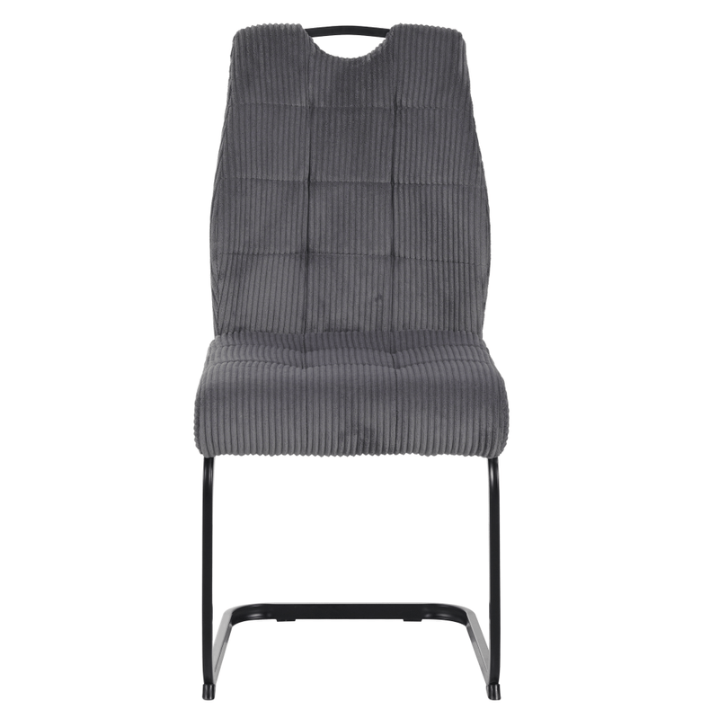 Casa si Gradina - Mobilier - Scaune si fotolii - Scaune - Scaun pentru sufragerie, gri/negru, KELMA - Infinity.ro