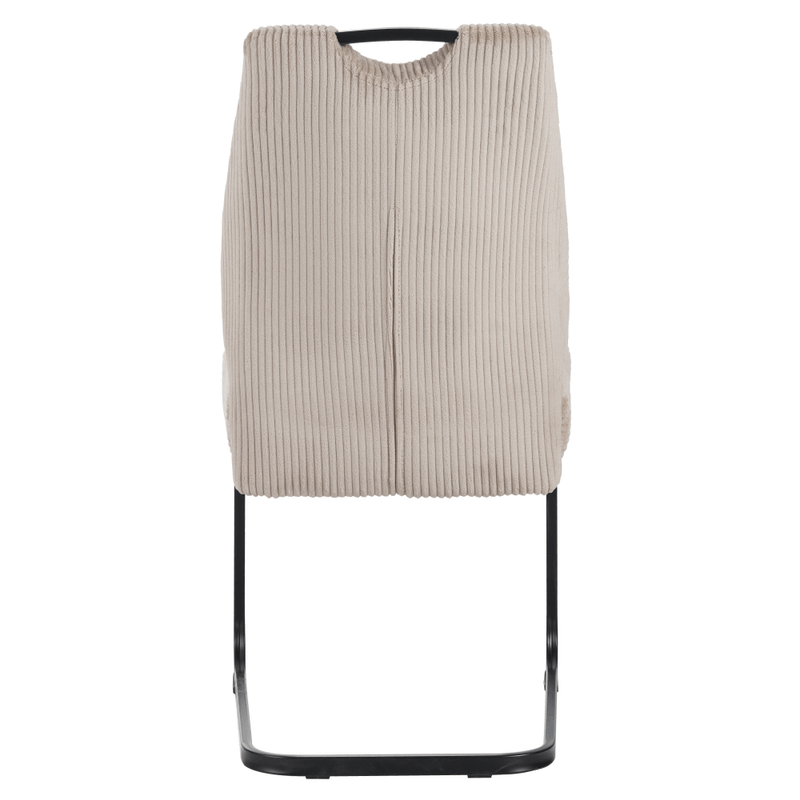 Casa si Gradina - Mobilier - Scaune si fotolii - Scaune - Scaun pentru sufragerie, maro-gri Taupe/neagra, KELMA - Infinity.ro