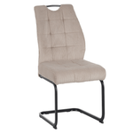 Casa si Gradina - Mobilier - Scaune si fotolii - Scaune - Scaun pentru sufragerie, maro-gri Taupe/neagra, KELMA - Infinity.ro
