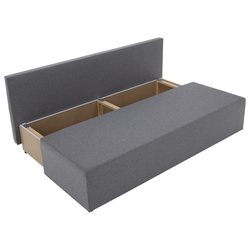 Casa si Gradina - Mobilier - Canapele si coltare - Canapele - Canapea extensibila, gri deschis, EUGI - Infinity.ro