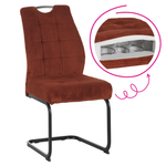 Casa si Gradina - Mobilier - Scaune si fotolii - Scaune - Scaun pentru sufragerie, teracota/negru, KELMA - Infinity.ro