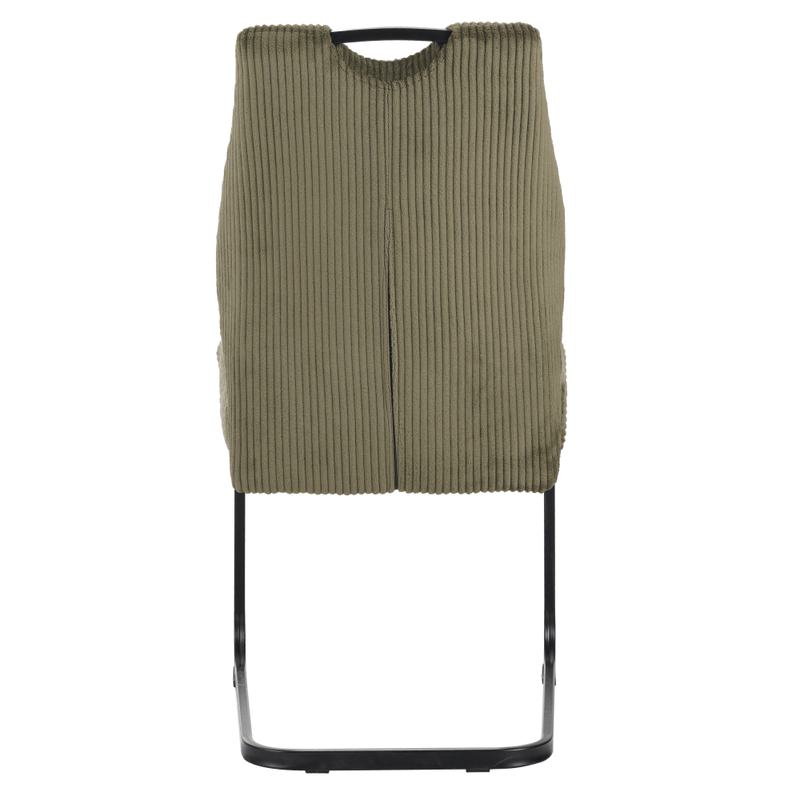 Casa si Gradina - Mobilier - Scaune si fotolii - Scaune - Scaun pentru sufragerie, verde/neagra, KELMA - Infinity.ro