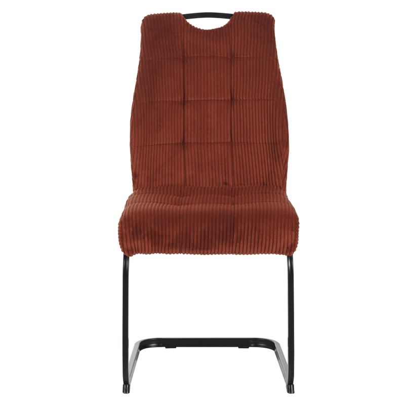 Casa si Gradina - Mobilier - Scaune si fotolii - Scaune - Scaun pentru sufragerie, teracota/negru, KELMA - Infinity.ro