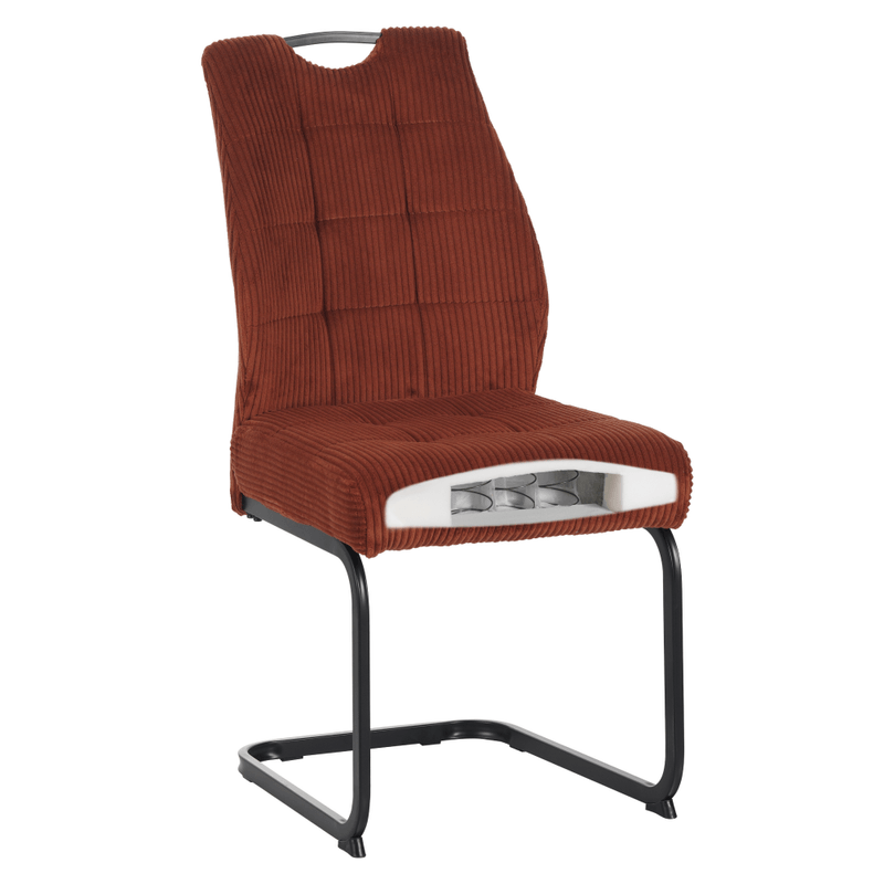 Casa si Gradina - Mobilier - Scaune si fotolii - Scaune - Scaun pentru sufragerie, teracota/negru, KELMA - Infinity.ro