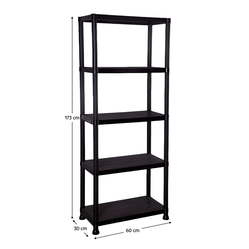 Casa si Gradina - Mobilier - Biblioteci si rafturi - Rafturi - Raft, negru, ROMEN - Infinity.ro