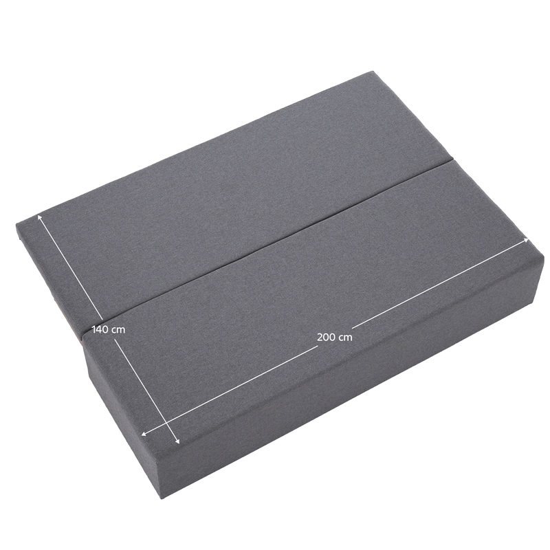 Casa si Gradina - Mobilier - Canapele si coltare - Canapele - Canapea extensibila, gri deschis, EUGI - Infinity.ro